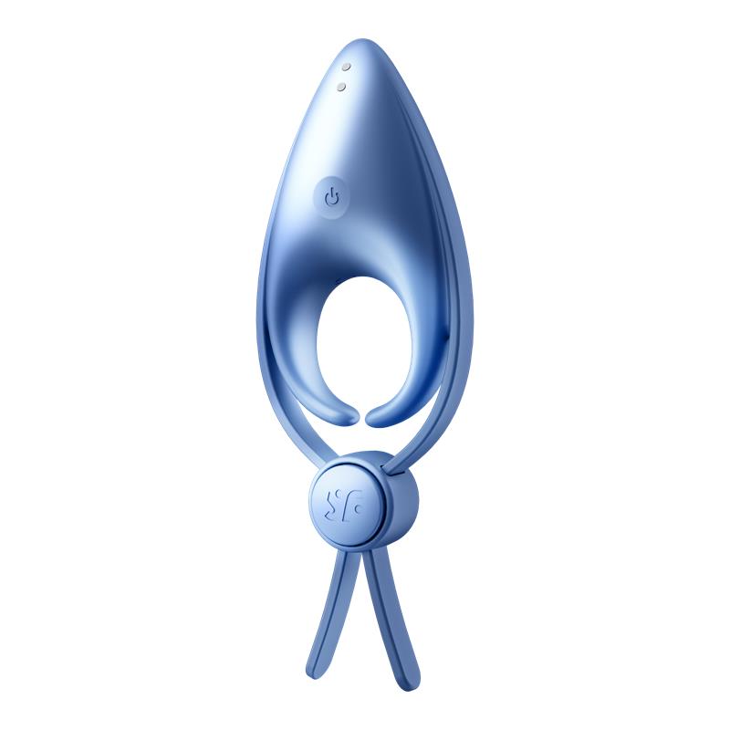 SATISFYER - ANILLO PARA EL PENE SNIPER AZUL