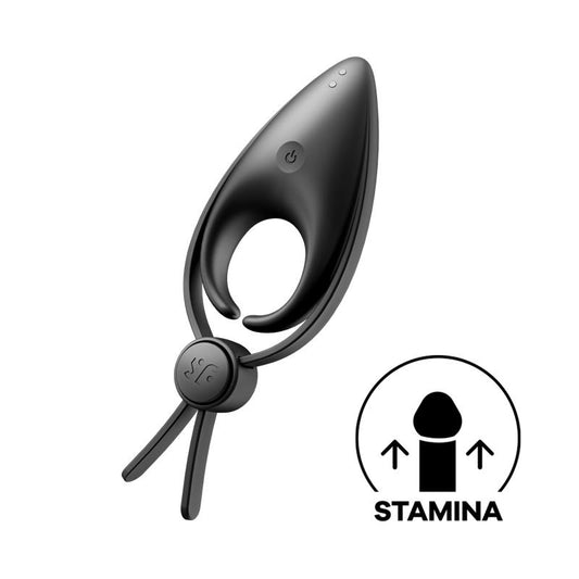 SATISFYER - ANILLO PARA EL PENE SNIPER NEGRO