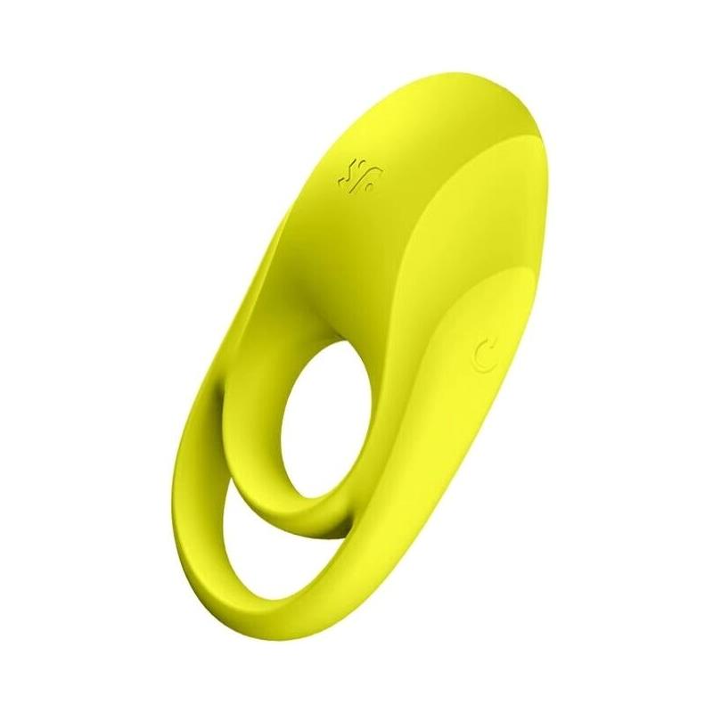 SATISFYER - ANILLO PARA EL PENE SPECTACULAR DUO AMARILLO NEÓN
