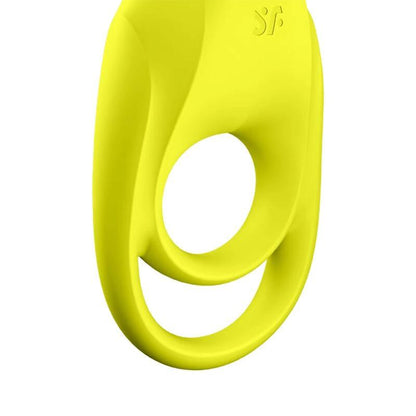 SATISFYER - ANILLO PARA EL PENE SPECTACULAR DUO AMARILLO NEÓN