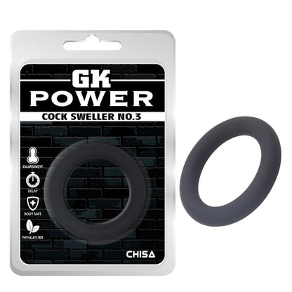 CHISA - ANILLO PARA EL PENE SWELLER NO.3 SILICONA 4 CM