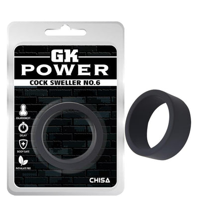 CHISA - ANILLO PARA EL PENE  SWELLER NO.6 SILICONA 4CM