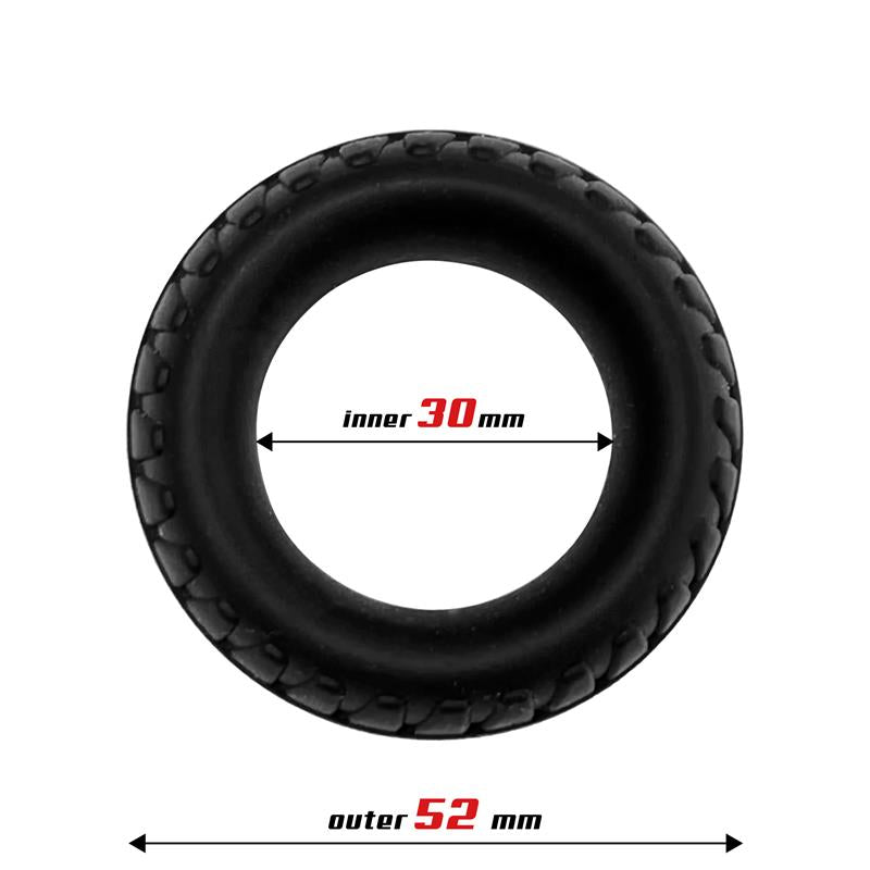 BEAST RINGS - ANILLO PARA EL PENE TURBINE SILICONA LÍQUIDA 30 MM