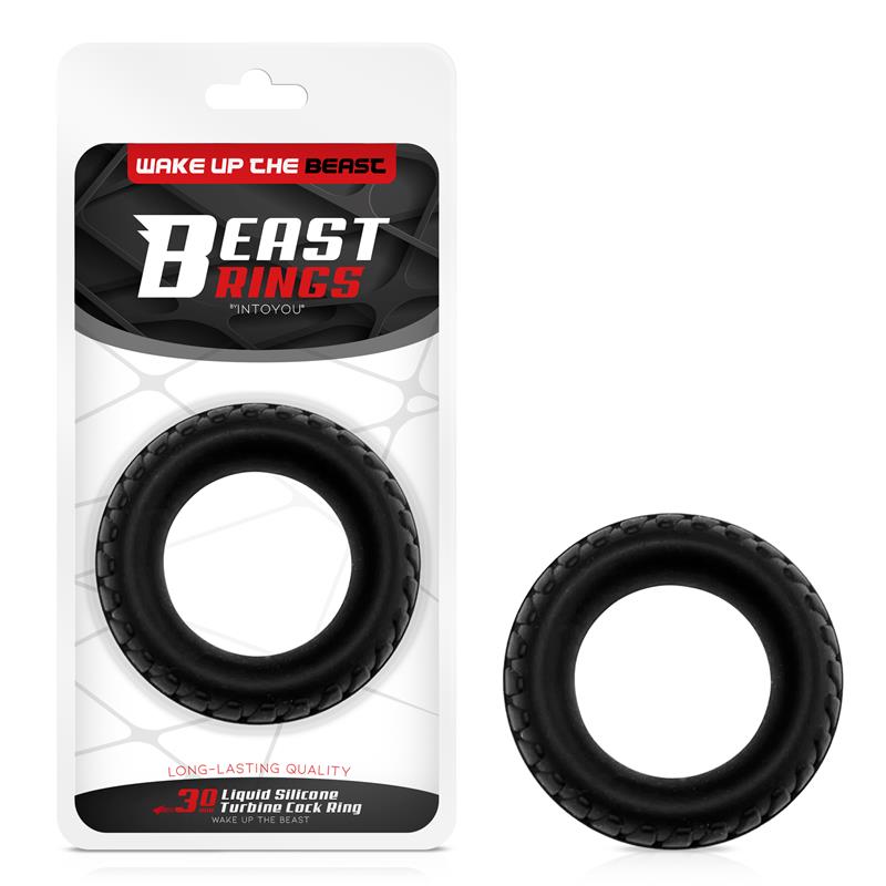 BEAST RINGS - ANILLO PARA EL PENE TURBINE SILICONA LÍQUIDA 30 MM
