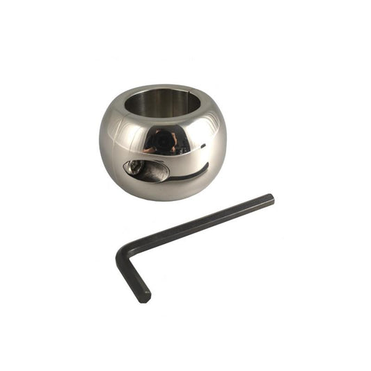 BONDAGE PLAY - ANILLO PARA LOS TESTÍCULOS ACERO INOXIDABLE 4 CM
