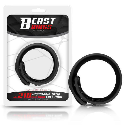 BEAST RINGS - ANILLO PENE AJUSTABLE SILICONA SÓLIDA 15-21 CM