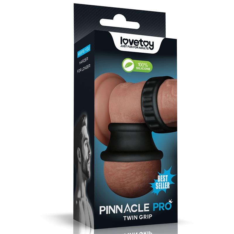 LOVETOY - ANILLO PENE PINNACLE PRO TWIN GRIP STRETCHER
