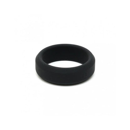 BONDAGE PLAY - ANILLO PENE SILICONA NEGRO Ø 38 MM