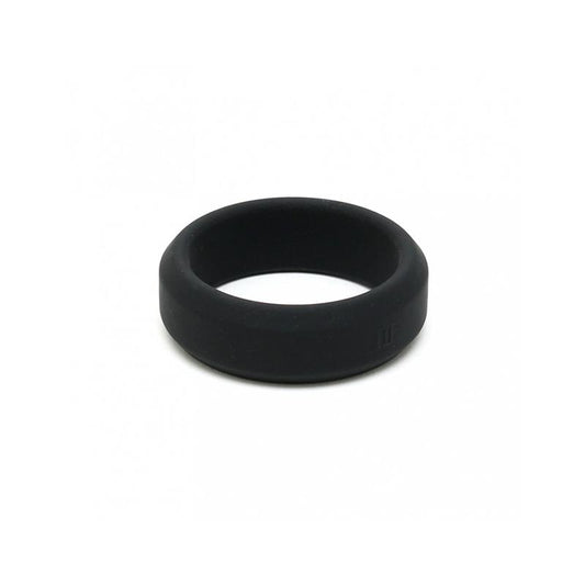 BONDAGE PLAY - ANILLO PENE SILICONA NEGRO Ø 51 MM.