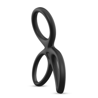 BEAST RINGS - ANILLO TRIPLE PENE Y TESTÍCULOS SILICONA LÍQUIDA FLEXIBLE
