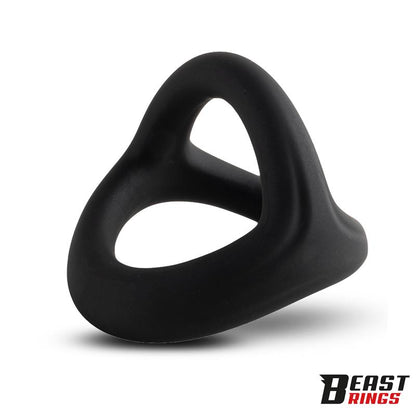 BEAST RINGS - ANILLO TRIPLE SILICONA SOLIDA 40/35/32MM TALLA S