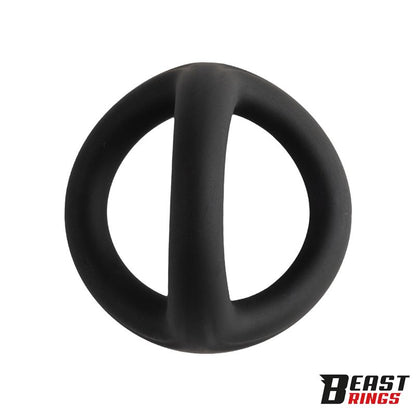 BEAST RINGS - ANILLO TRIPLE SILICONA SOLIDA 44/38/35MM TALLA M