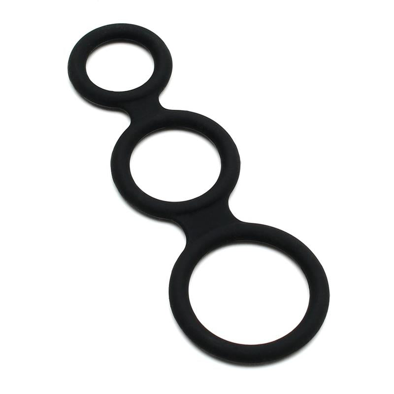 LATEX PLAY - ANILLO TRIPLE SILICONA
