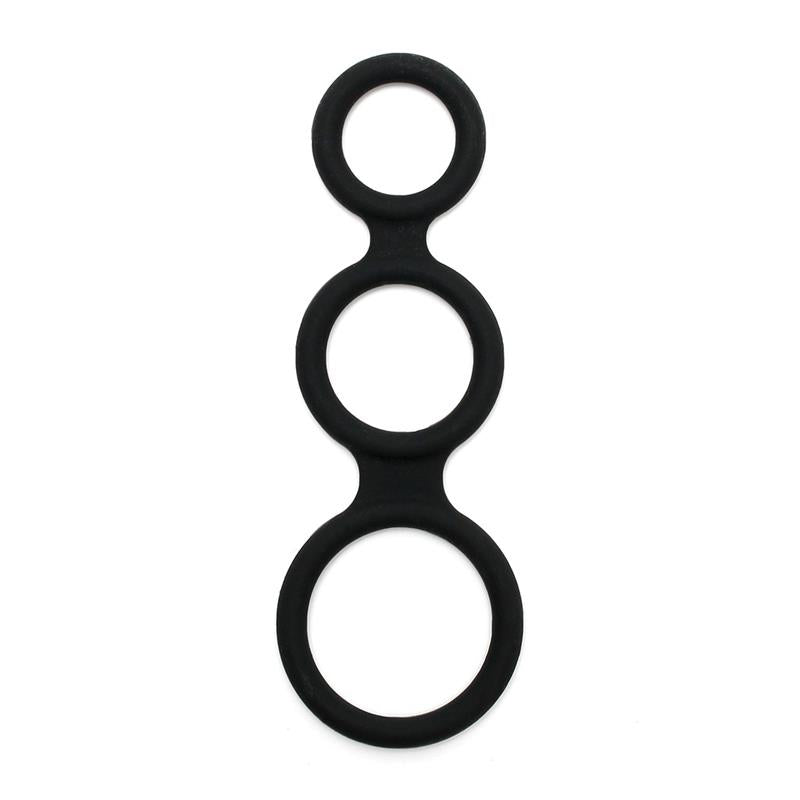 LATEX PLAY - ANILLO TRIPLE SILICONA