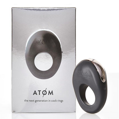 HOT OCTOPUSS - ANILLO VIBRADOR ATOM NEGRO