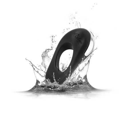 HOT OCTOPUSS - ANILLO VIBRADOR ATOM PLUS ESTIMULACIÓN PERIANAL NEGRO