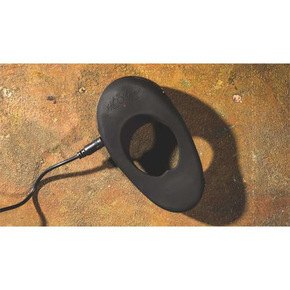 HOT OCTOPUSS - ANILLO VIBRADOR ATOM PLUS ESTIMULACIÓN PERIANAL NEGRO