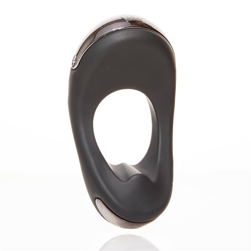HOT OCTOPUSS - ANILLO VIBRADOR ATOM PLUS ESTIMULACIÓN PERIANAL NEGRO