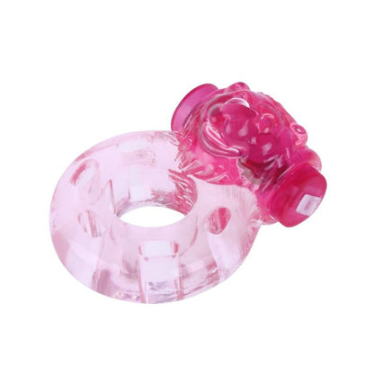 BAILE - ANILLO VIBRADOR COLOR OSO ROSA