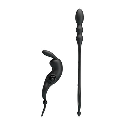 PRETTYLOVE - ANILLO VIBRADOR CON CADENA ANAL DESMONTABLE