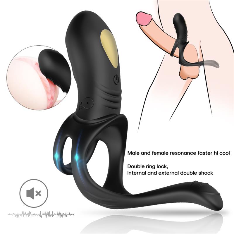 URBAN SKY - ANILLO VIBRADOR CON ESTIMULACIÓN PERIANAL