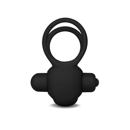 LOVETOY - ANILLO VIBRADOR DOBLE POWER CLIT DUO NEGRO