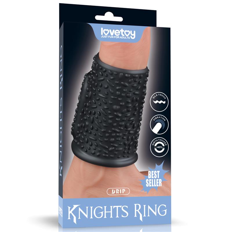 LOVETOY - ANILLO VIBRADOR DRIP KNIGHTS