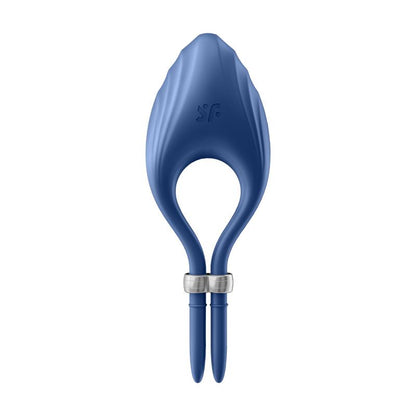 SATISFYER - ANILLO VIBRADOR DUELIST AZUL