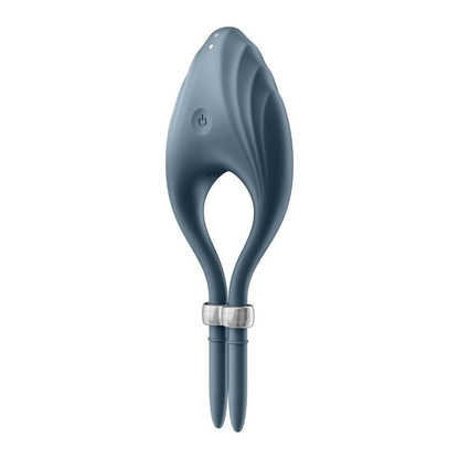 SATISFYER - ANILLO VIBRADOR DUELIST DARK BLUE