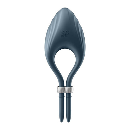 SATISFYER - ANILLO VIBRADOR DUELIST DARK BLUE