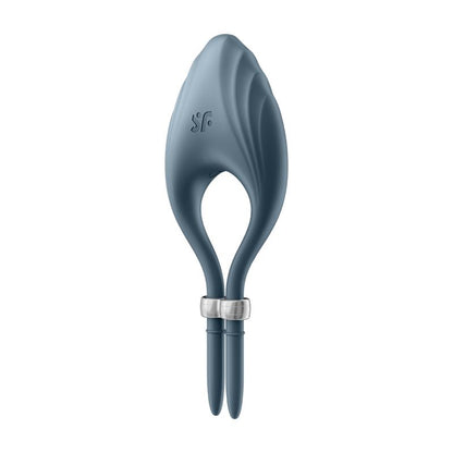 SATISFYER - ANILLO VIBRADOR DUELIST DARK BLUE