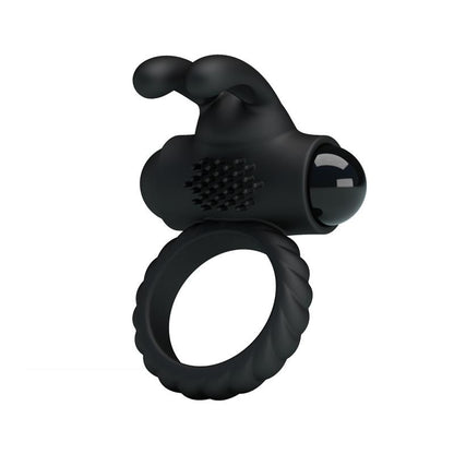 PRETTYLOVE - ANILLO VIBRADOR EUDORA COLOR NEGRO