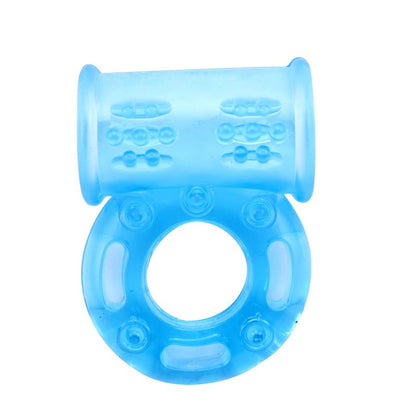 CHISA - ANILLO VIBRADOR PARA EL PENE BULL RING AZUL