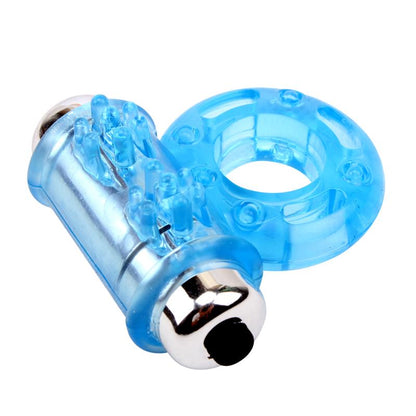 CHISA - ANILLO VIBRADOR PARA EL PENE BULL RING AZUL