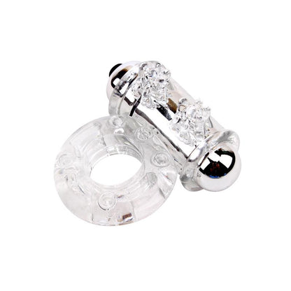 CHISA - ANILLO VIBRADOR PARA EL PENE  BULL RING TRANSPARENTE