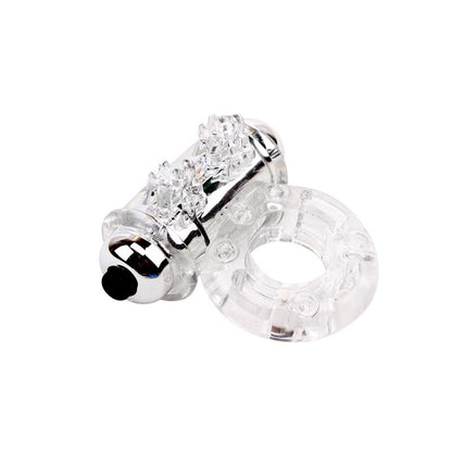 CHISA - ANILLO VIBRADOR PARA EL PENE  BULL RING TRANSPARENTE