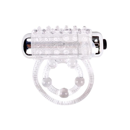 CHISA - ANILLO VIBRADOR PARA EL PENE CLEAR TRANSPARENTE