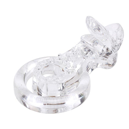 CHISA - ANILLO VIBRADOR PARA EL PENE THE TONGUE TRANSPARENTE