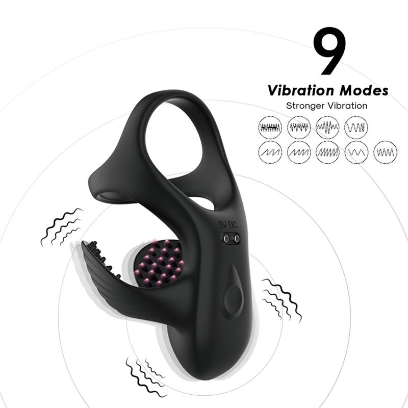 URBAN SKY - ANILLO VIBRADOR PARA EL PENE Y TESTÍCULOS