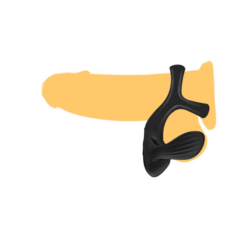 URBAN SKY - ANILLO VIBRADOR PARA EL PENE Y TESTÍCULOS