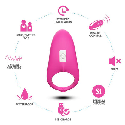 URBAN SKY - ANILLO VIBRADOR PARA EL PENE