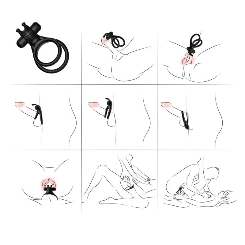 URBAN SKY - ANILLO VIBRADOR PARA EL PENE