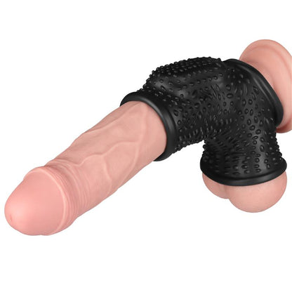 LOVETOY - ANILLO VIBRADOR PARA PENE Y ESCROTO DRIP KNIGHTS
