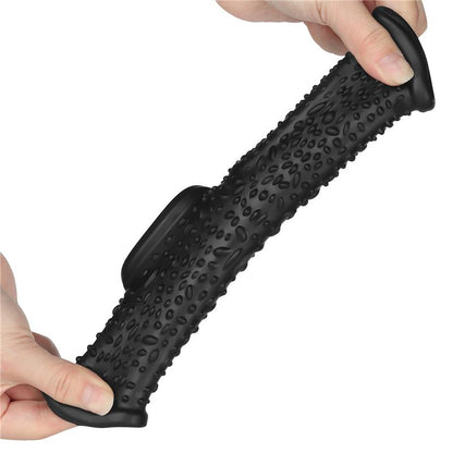 LOVETOY - ANILLO VIBRADOR PARA PENE Y ESCROTO DRIP KNIGHTS