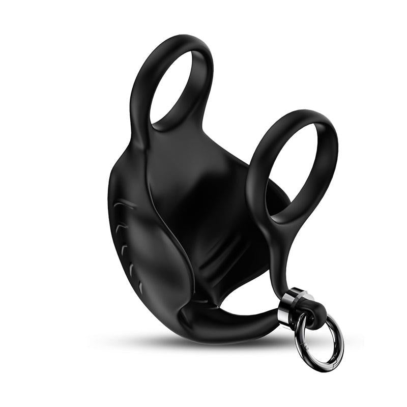 URBAN SKY - ANILLO VIBRADOR PARA PENE Y TESTÍCULOS AJUSTABLE