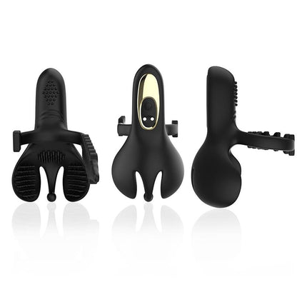 URBAN SKY - ANILLO VIBRADOR PARA PENE Y TESTÍCULOS AJUSTABLE