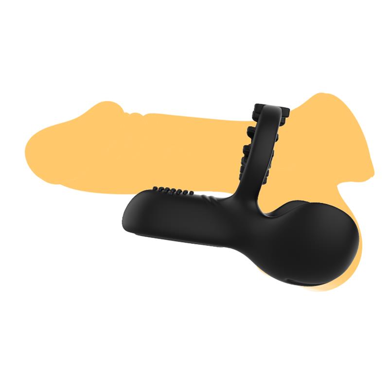 URBAN SKY - ANILLO VIBRADOR PARA PENE Y TESTÍCULOS AJUSTABLE