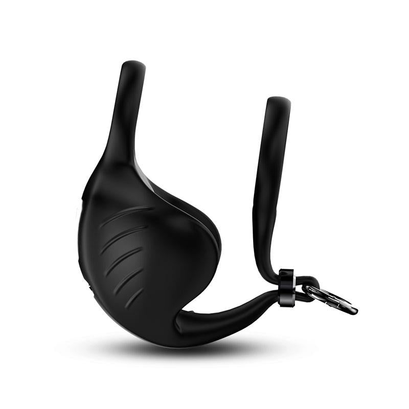 URBAN SKY - ANILLO VIBRADOR PARA PENE Y TESTÍCULOS AJUSTABLE