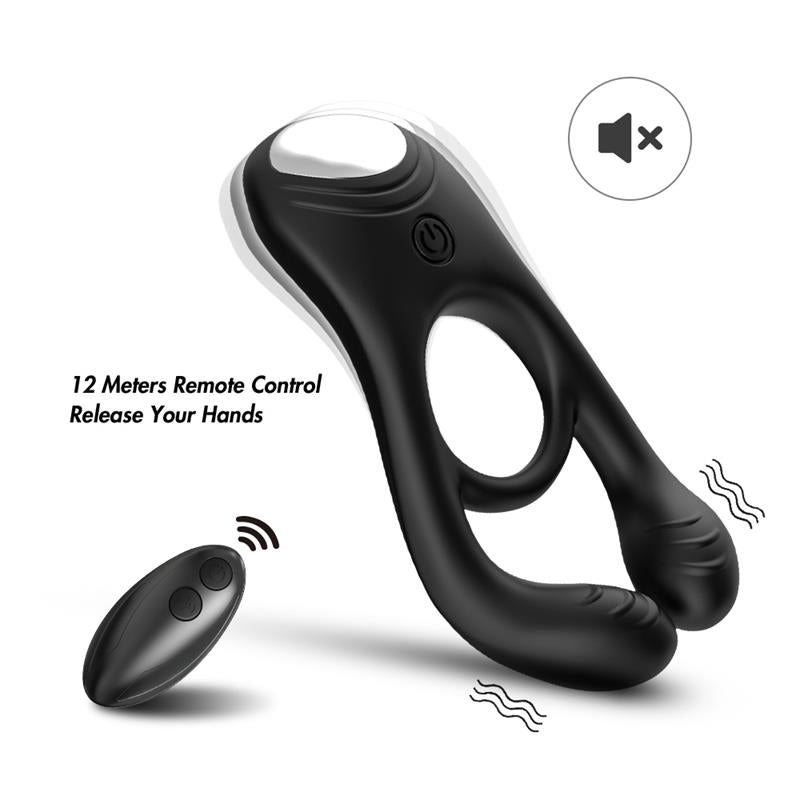 URBAN SKY - ANILLO VIBRADOR PARA PENE Y TESTÍCULOS