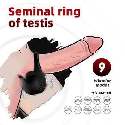URBAN SKY - ANILLO VIBRADOR PARA PENE Y TESTÍCULOS